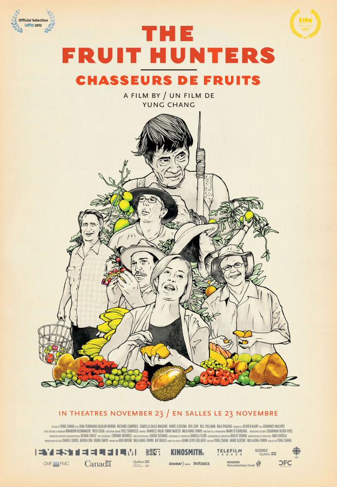 ;The Fruit Hunters, movie poster;
