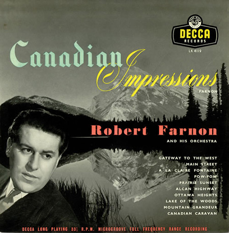 ;Robert Farnon, album cover;