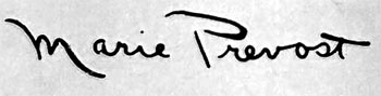;Marie Prevost signature - Northernstars Collection;