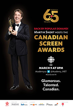 ;Canadian Screen Awards poster;