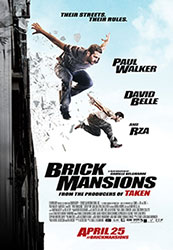 ;Brick Mansions, 2014 movie poster;