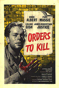 Orders to Kill, movie poster, Paul Massie,