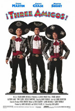 ;The Three Amigos, movie poster;
