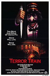 This poster for the movie Terror Train was scanned from an original in the Northernstars Collection.