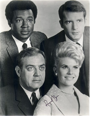 ;Raymond Burr and Perry Mason cast, a Northernstars Collection photo;