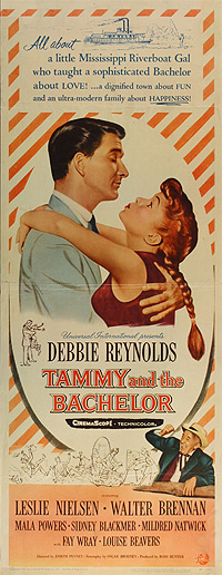 This poster for the movie Tammy and the Bachelor was scanned from an original in The Northernstars Collection