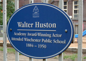 ;Walter Houston historical plague;