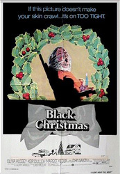 Poster for the 1974 movie, Black Christmas