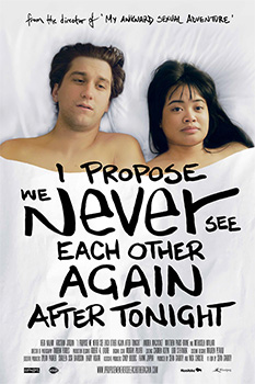 I Propose We Never See Each Other Again After Tonight, movie, poster,