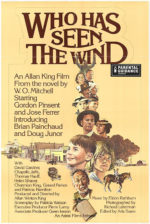 Who Has Seen the Wind, movie poster