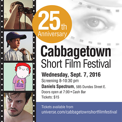 Cabbagetown Short Film Festival, 2016