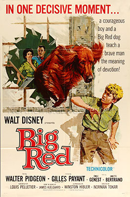 Big Red, movie, poster,