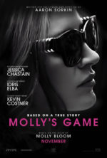Molly's Game, movie, poster,