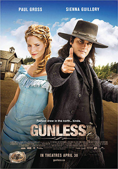 Gunless, movie, poster, 