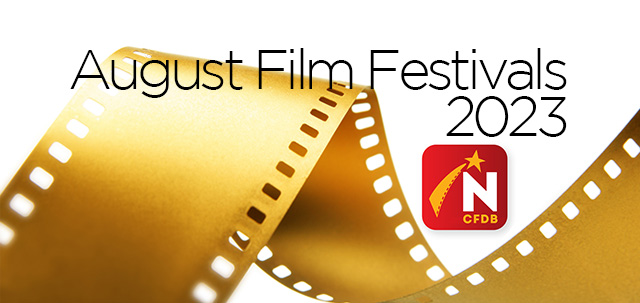 August 2023 Film Festivals, image, banner, artwork,