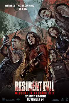 Resident Evil: Welcome to Raccoon City, movie, poster,