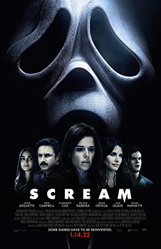 Scream, 2022 movie, poster, 
