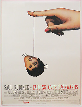Falling Over Backwards, movie, poster,