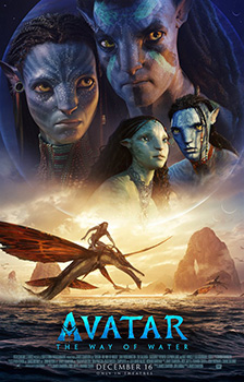 Avatar: The Way of Water, movie, poster, 