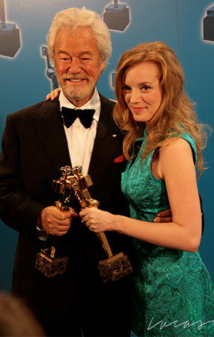 Gordon Pinsent, Sarah POlley, 2008 Genie Awards, image, 